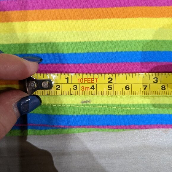 Rainbow Stripe Sponge Bob Shirt - Picture 5 of 5